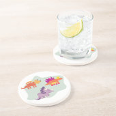 Dinosaurier Getränkeuntersetzer (Seite)