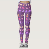 Dinosaurier-Gewohnheits-Leggings Leggings (Vorderseite)
