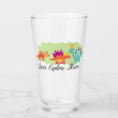 Dinosaurier Glas (Vorderseite)