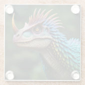 Dinosaurier Glasuntersetzer (Rückseite)