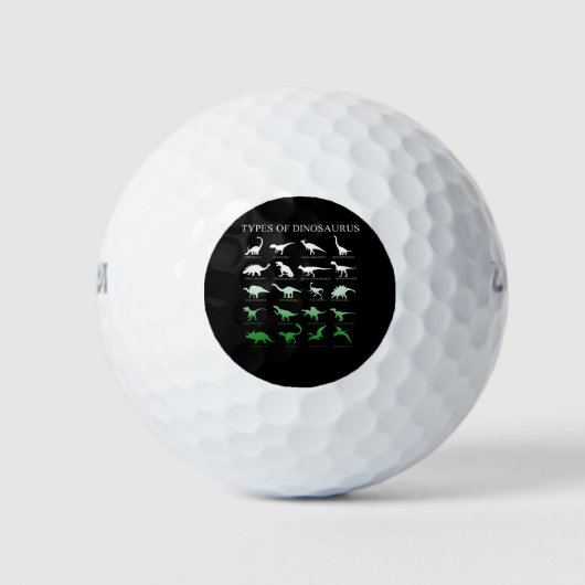 Dinosaurier Golfball (Vorderseite)