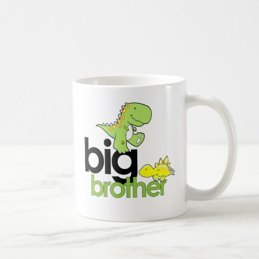 Dinosaurier-großer Bruder Kaffeetasse (Rechts)