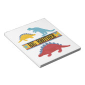 Dinosaurier-großer Bruder Notizblock (angewinkelt)