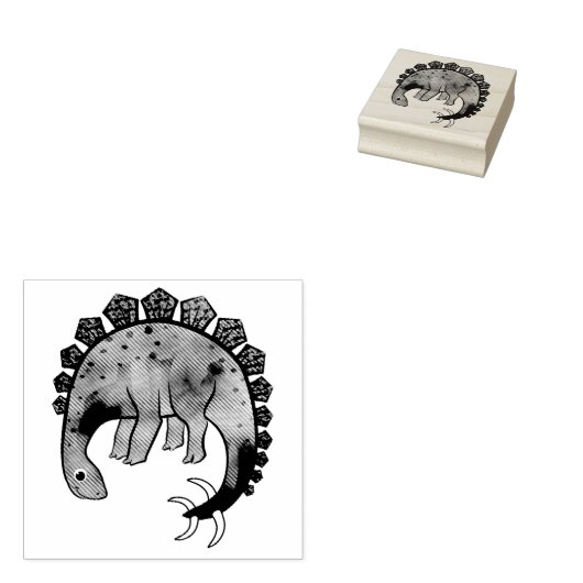 Dinosaurier Gummistempel (Stempel)