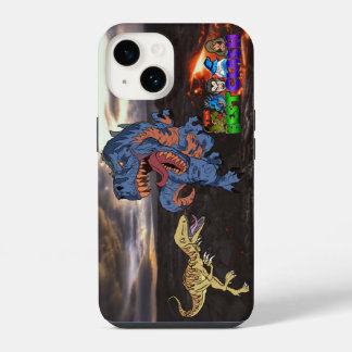 Dinosaurier-Handyhülle T-Rex Raptor The Best Clash iPhone 14 Hülle