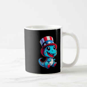 Dinosaurier Happy 4. Juli Unabhängigkeitstag Männe Kaffeetasse