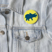 Dinosaurier Happy Party Yellow Button (Beispiel)