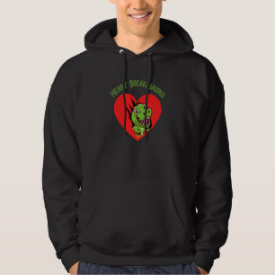 Dinosaurier-Herz Süßer Tyrannosaurus Rex Herz Rex Hoodie