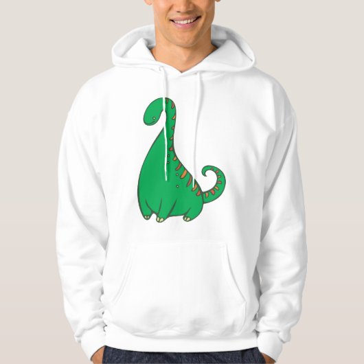 Dinosaurier Hoodie (Vorderseite)