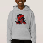 Dinosaurier Hoodie (Vorderseite)