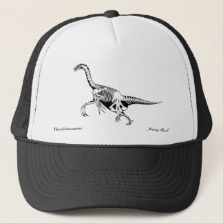 Dinosaurier-HutTherizinosaurus durch Gregory Paul Truckerkappe