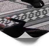 Dinosaurier im Museum für Naturgeschichte Poster (Ecke)