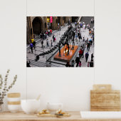 Dinosaurier im Museum für Naturgeschichte Poster (Küche)