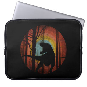 DINOSAURIER IM WALD FOREST LAPTOPSCHUTZHÜLLE