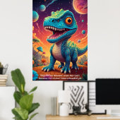 Dinosaurier im Weltraum: Abenteuer-Sammlung Poster (Heimbüro)