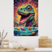 Dinosaurier im Weltraum: Adventure Collection Post Poster (Küche)