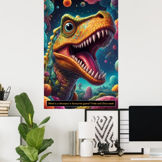 Dinosaurier im Weltraum: Adventure Collection Post Poster (Heimbüro)