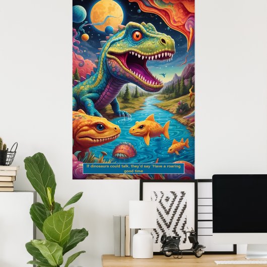 Dinosaurier im Weltraum: Adventure Collection Post Poster (Heimbüro)
