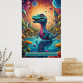 Dinosaurier im Weltraum: Adventure Collection Post Poster (Küche)
