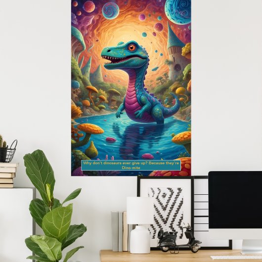 Dinosaurier im Weltraum: Adventure Collection Post Poster (Heimbüro)