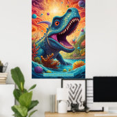Dinosaurier im Weltraum: Adventure Collection Post Poster (Heimbüro)