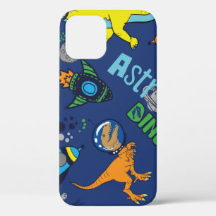 Dinosaurier im Weltraum handgezeichnet Farbe Vinta Case-Mate iPhone Hülle