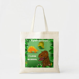 Dinosaurier in der tragetasche