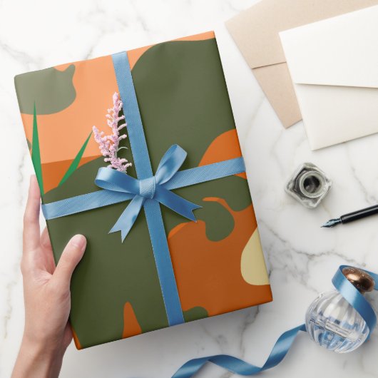 Dinosaurier in der Wildnis Geschenkpapier (Schenken)