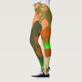 Dinosaurier in der Wildnis Leggings (Links)