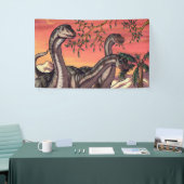 Dinosaurier in Dusk Banner (Messeveranstaltung)