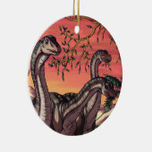 Dinosaurier in Dusk Keramik Ornament (Rechts)