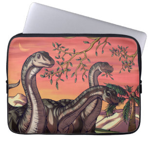 Dinosaurier in Dusk Laptopschutzhülle