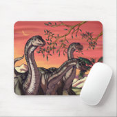 Dinosaurier in Dusk Mousepad (Mit Mouse)