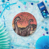 Dinosaurier in Dusk Pappteller (Party)