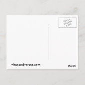 Dinosaurier in einer Bar Postkarte (Rückseite)