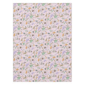 Dinosaurier in Rosa Tischdecke (Vorderseite)