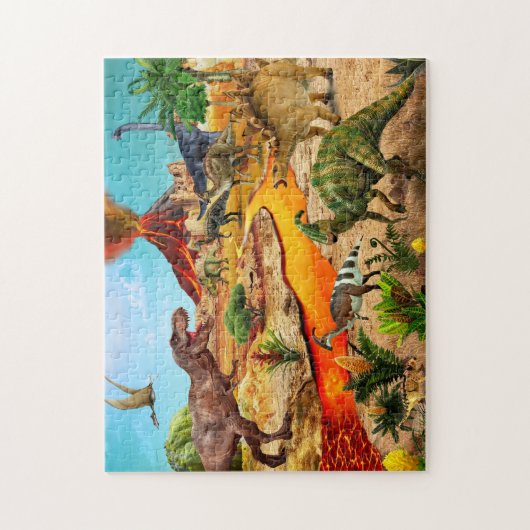 Dinosaurier Jigsaw Puzzle Tyrannosaurus Geschenk f (Vertikal)