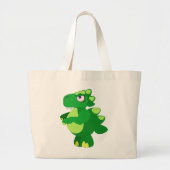 Dinosaurier Jumbo Stoffbeutel (Vorne)