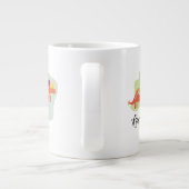 Dinosaurier Jumbo-Tasse (Rückseite)