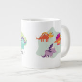 Dinosaurier Jumbo-Tasse (Vorderseite Rechts)