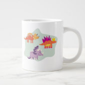 Dinosaurier Jumbo-Tasse (Rechts)