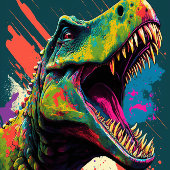 Dinosaurier - Junge Party Einladung