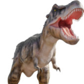 Dinosaurier Jurassic World Runder Pappuntersetzer