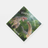 Dinosaurier Jurassic World Serviette (Ecke)