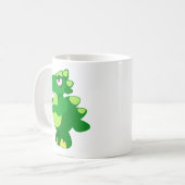 Dinosaurier Kaffeetasse (Vorderseite Links)