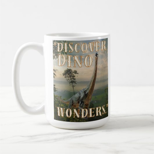 Dinosaurier Kaffeetasse (Links)