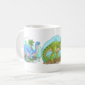Dinosaurier Kaffeetasse (Vorderseite Links)