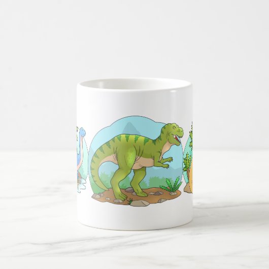Dinosaurier Kaffeetasse (Mittel)