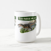 Dinosaurier Kaffeetasse (VorderseiteRechts)