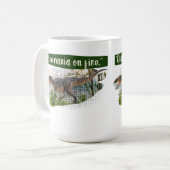 Dinosaurier Kaffeetasse (Vorderseite Links)